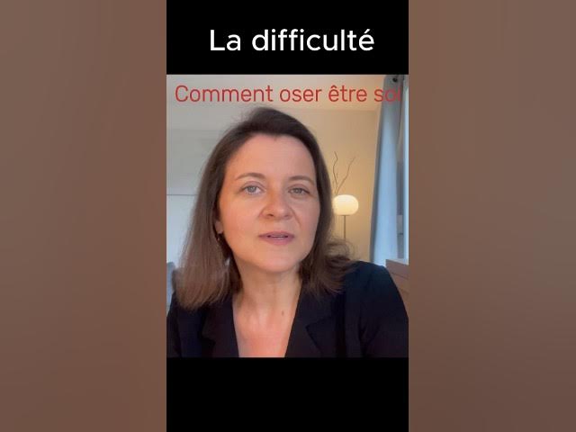 Oser être soi : b.a – ba