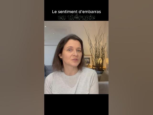 L’embarras en séance