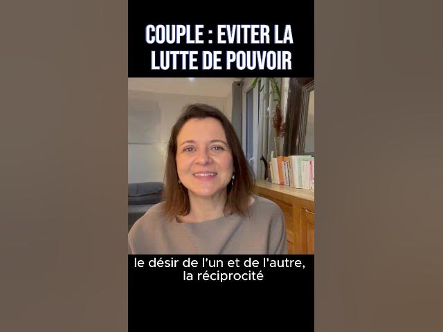 COUPLE Eviter la lutte de pouvoir