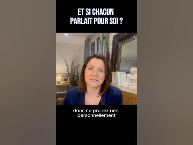 AMOUR Et si chacun parlait juste pour soi ?