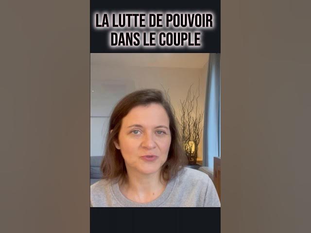 La lutte de pouvoir dans le couple